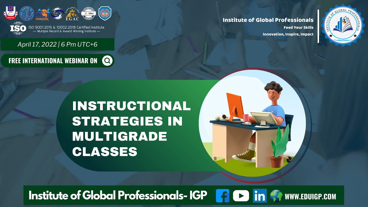 Instructional Strategies in Multigrade Classes