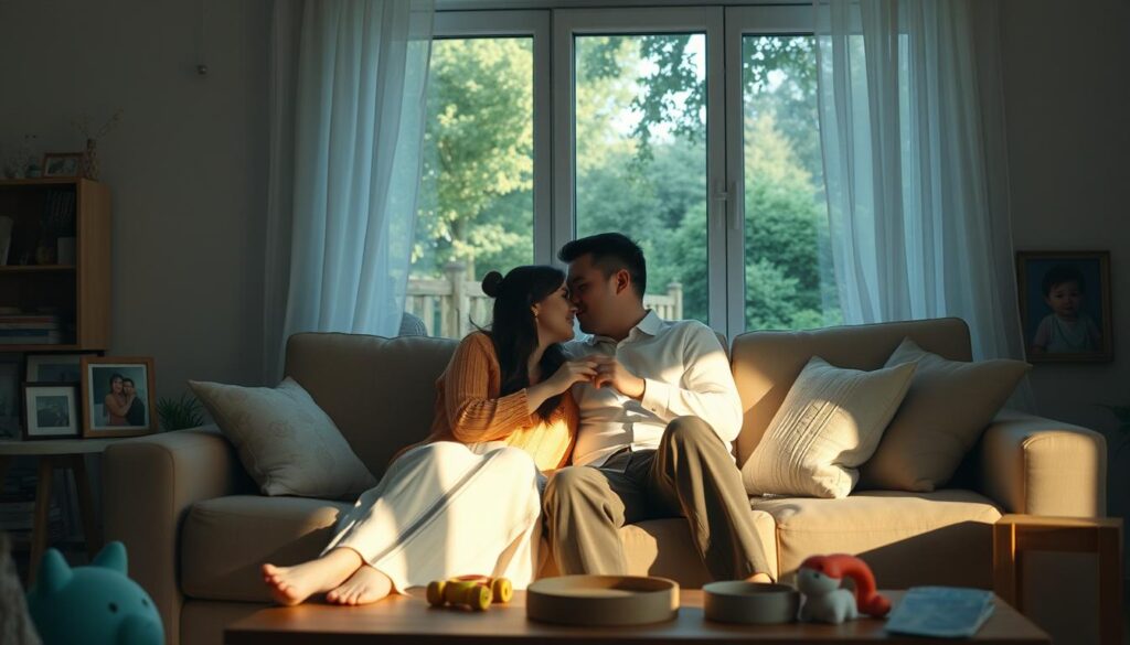 Maintaining intimacy as parents