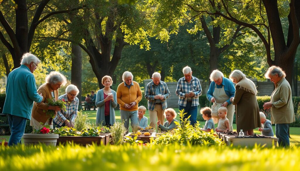 Purposeful aging through volunteering