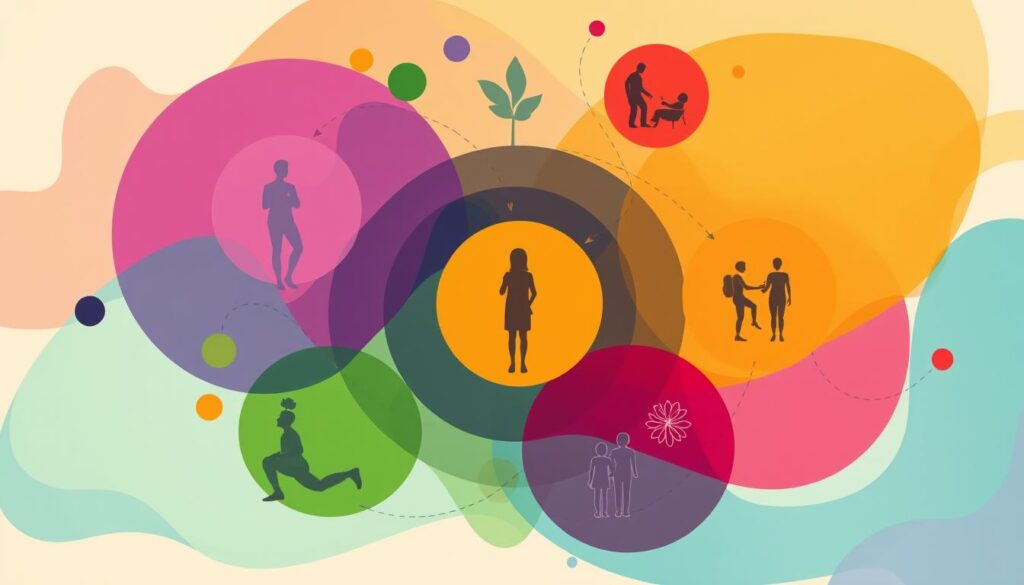 dimensions of health and wellbeing