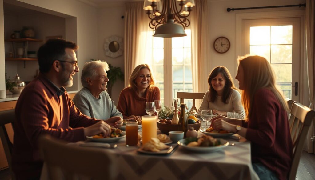 sharing life with parents