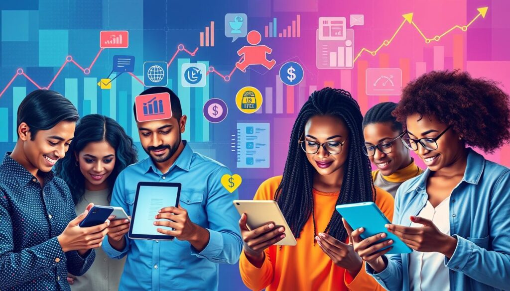Social media financial education